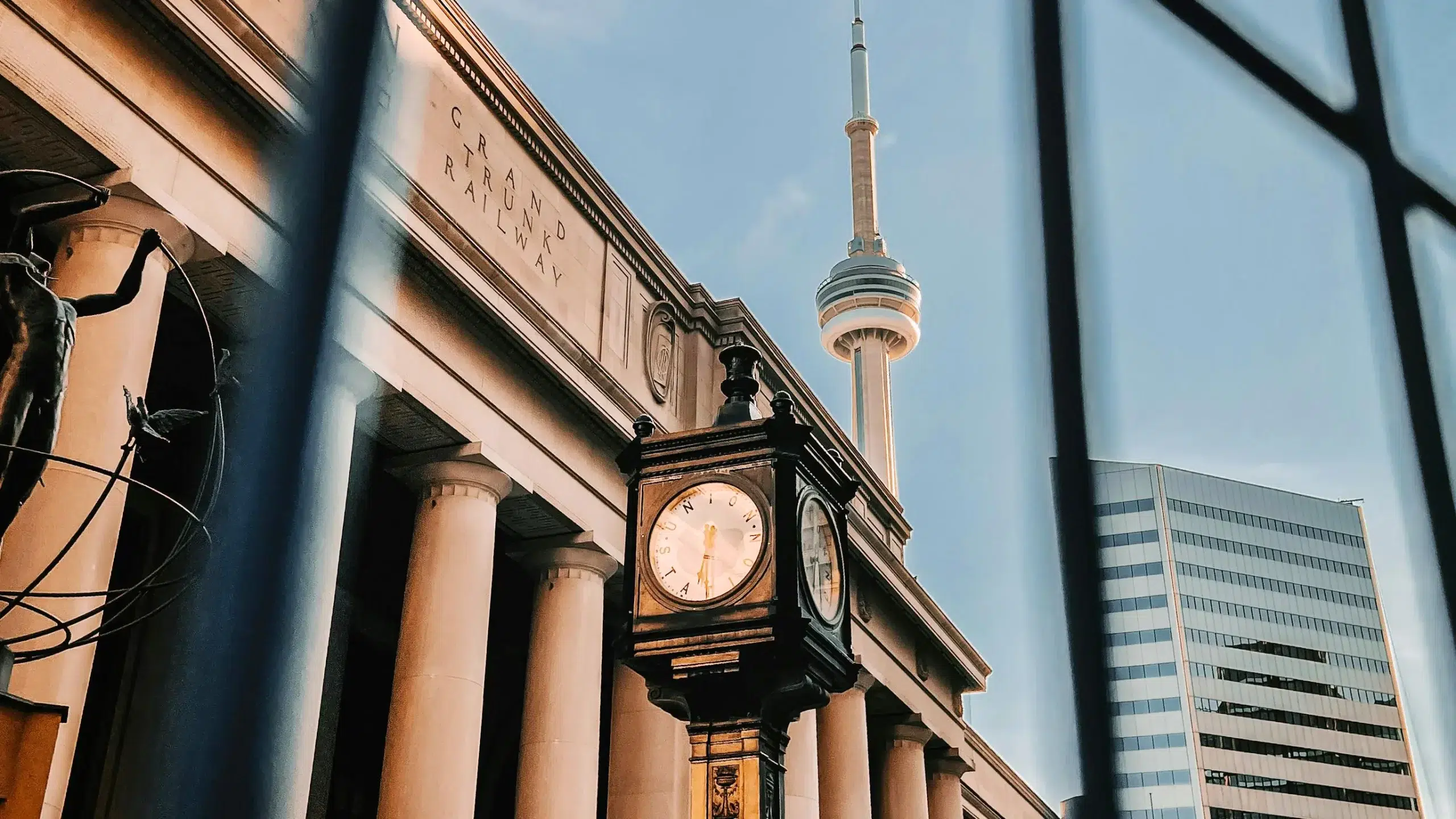 vista de Toronto con la CN Tower