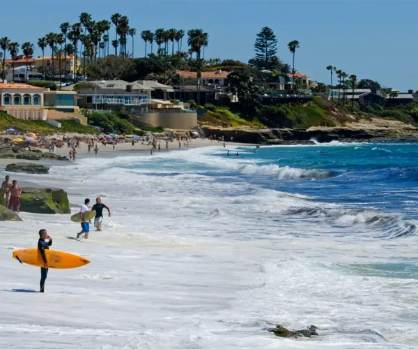 San Diego. Curso de inglés y surf en EEUU de Where&What
